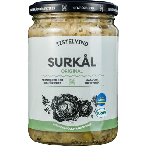 Surkål Naturligt Syrad