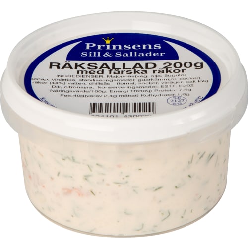 Räksallad Färska Räkor