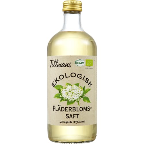 Fläderblom Ekologisk Saft Glas