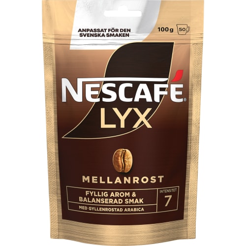 Nescafé Lyx Mellanrost Snabbkaffe