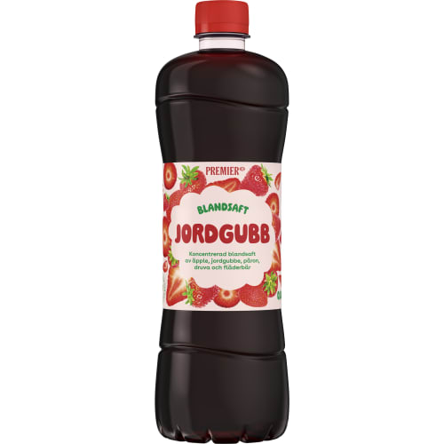 Jordgubb Blandsaft Pet
