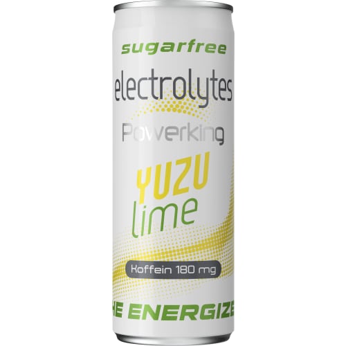 Yuzu Lime Elektrolytes Energidryck Burk