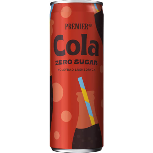 Cola Zero Läsk,burk