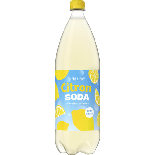 Citron Zero Läsk, Pet