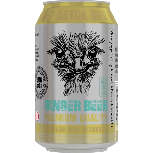Ginger Beer Premium Quality Läsk Burk
