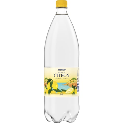 Citron Kolsyrat Vatten Pet