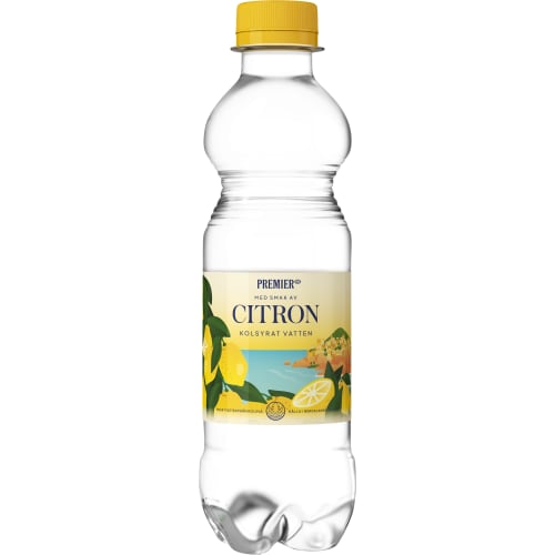 Citron Kolsyrat Vatten Pet