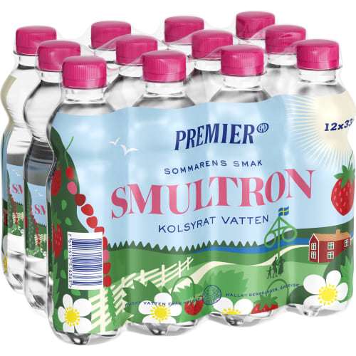 Smultron Kolsyrat Vatten Pet