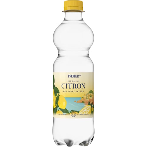 Citron Kolsyrat Vatten Pet