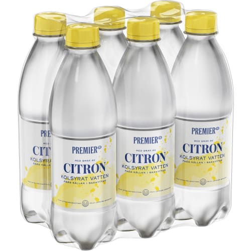 Citron Kolsyrat Vatten Pet