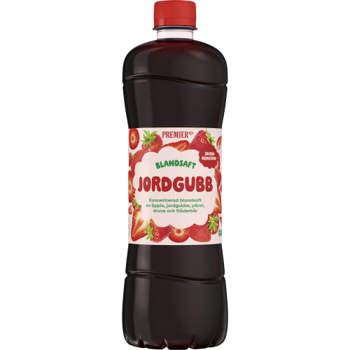 Jordgubb Blandsaft Pet