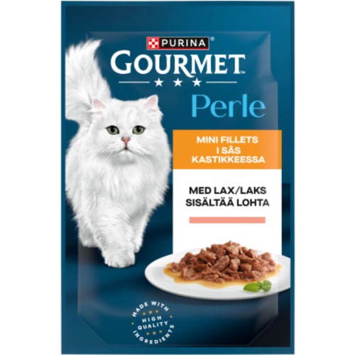 Lax Gourmet Perle Kattmat i Sås