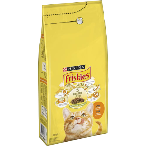 Kyckling Grön Kyckling Grönsaker Torrfoder Katt