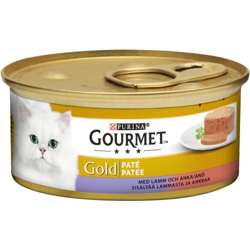 Lamm Anka Paté Gourmet Gold Kattmat Våt
