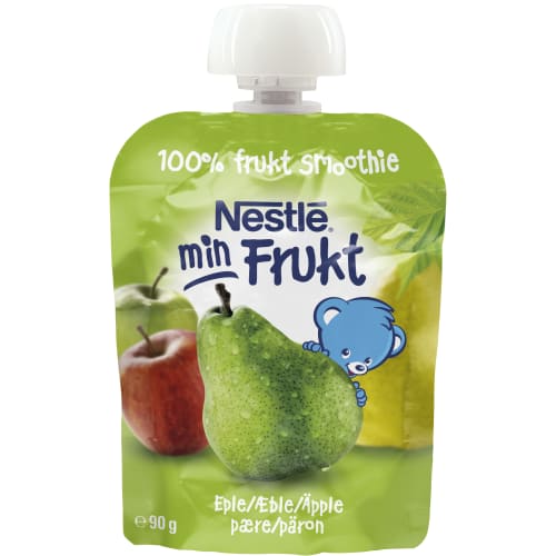 Fruktsmoothie Äpple Päron Från 6 Månader