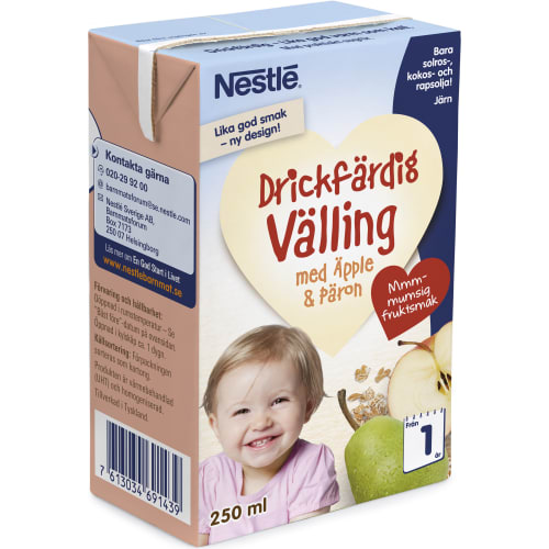 Välling Äpple Päron Drickfärdig 12mån