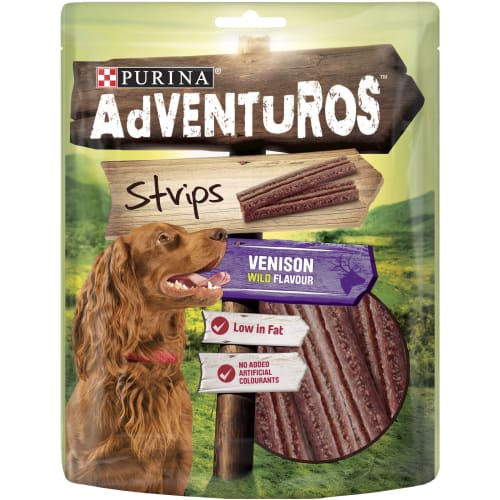 Strips Venison Hundgodis