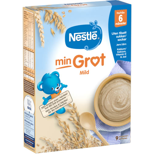 Havregröt Mild Från 4-6 Månader