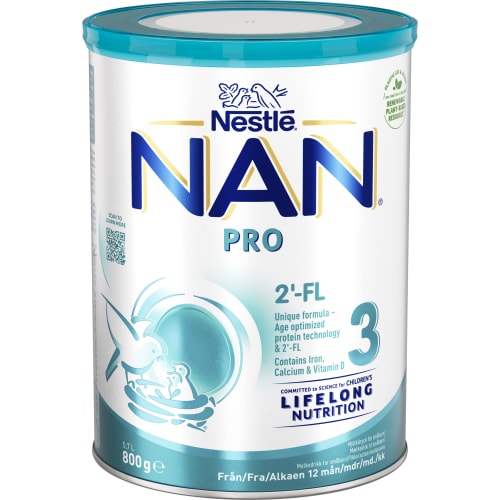 Nan Pro 3 Mjölkdryck Från 12 Månader