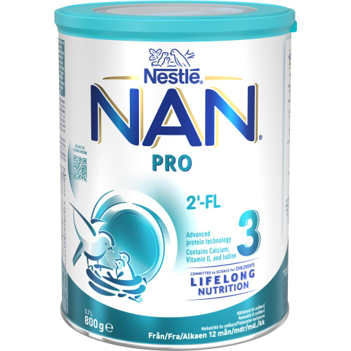 Nan Pro 3 Mjölkdryck Från 12 Månader