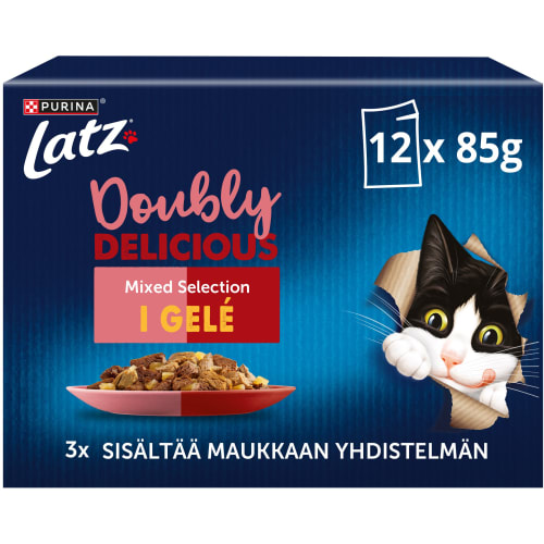 Mixed Selectio Gelé Kattmat Våt 12-pack