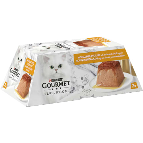 Mousse Kycklin Revelations Kattmat Våt 2-pack