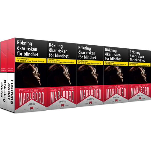 Marlboro Crafted Red 100 Cigaretter