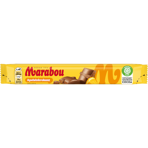 Apelsinkrokant Mjölkchoklad
