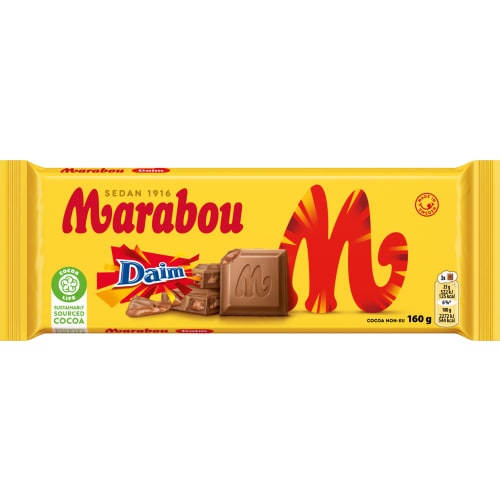 Daim Mjölkchoklad Chokladkaka