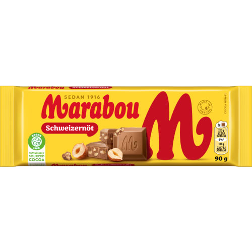Schweizernöt Mjölkchoklad
