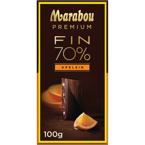 Fin 70%apelsin Premium Chokladkaka