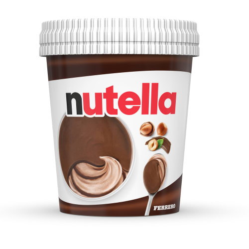 Nutella Hasselnötsglass Glass