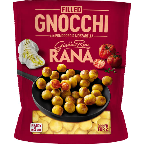 Fylld Gnocchi Tomat Mozzarella