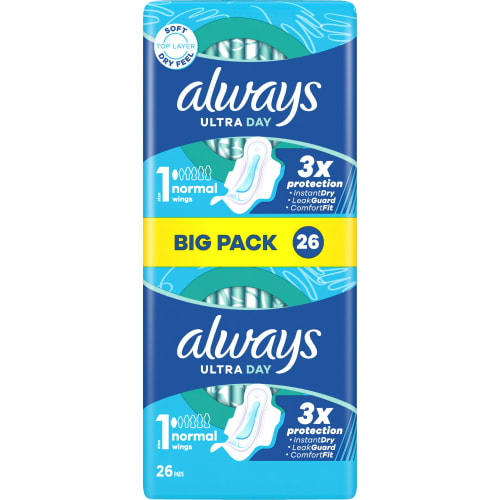 Ultra Normal Big Pack Size 1 Binda