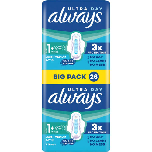 Always Ultra Normal Big Pack Size 1 Binda