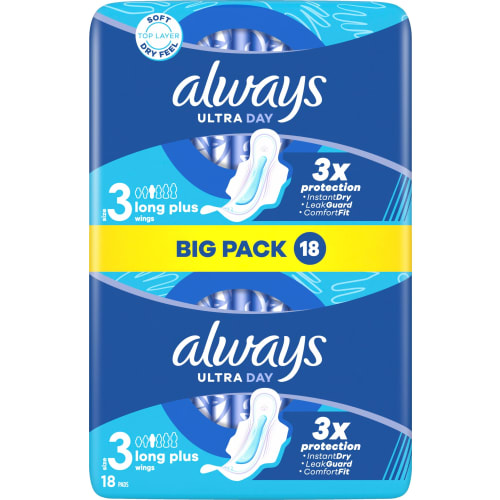 Long Plus Big Pack Size 3 Binda