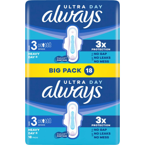 Always Long Plus Big Pack Size 3 Binda