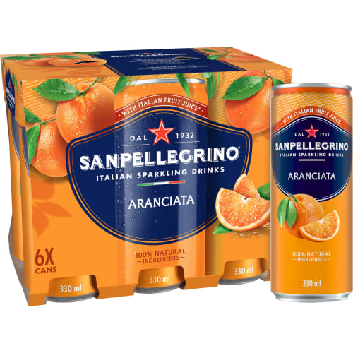 Aranciata Sparkling Läsk Burk