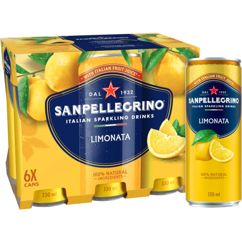 Limonata Sparkling Läsk Burk