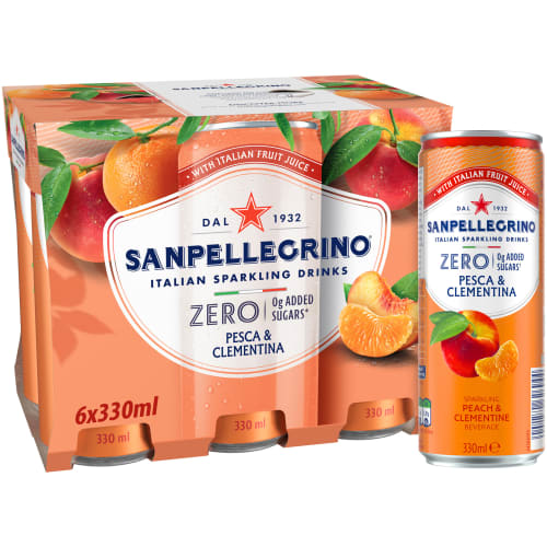 Pesca Clementina Zero Läsk Burk