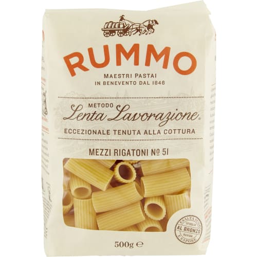 Mezzi Rigatoni Pasta