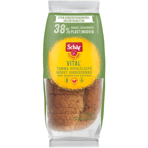 Vital Mörkt Surdegsbröd Glutenfritt