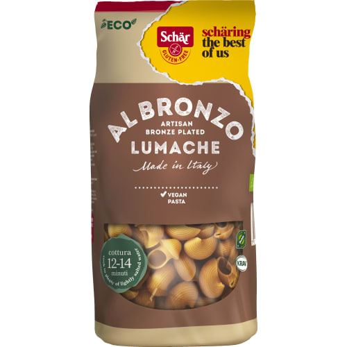 Al Bronzo Lumache Pasta Glutenfri