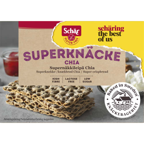 Superknäcke Chia Glutenfri