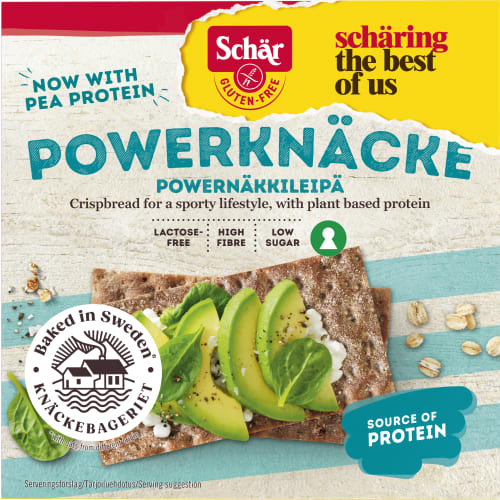 Powerknäcke Glutenfri