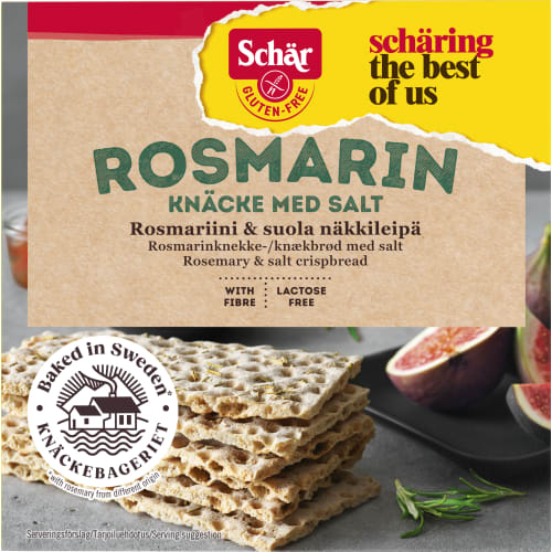 Rosmarinknäcke med Salt Glutenfri