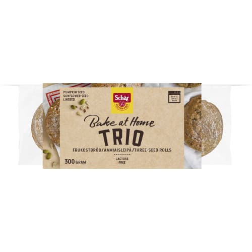 Frukostbröd Trio Glutenfri