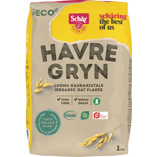 Havregryn Glutenfri