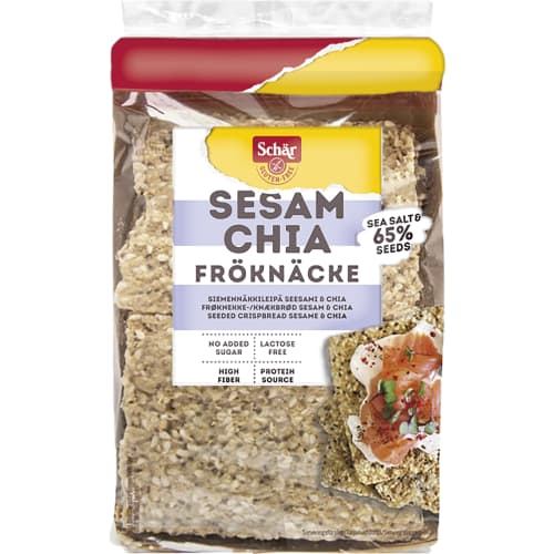 Fröknäcke Sesam Chia Glutenfri