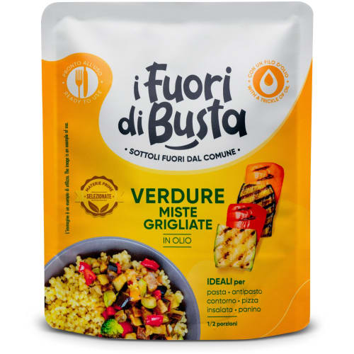Verdure Miste Grigliate In Olio